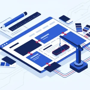 Custom WordPress design illustration