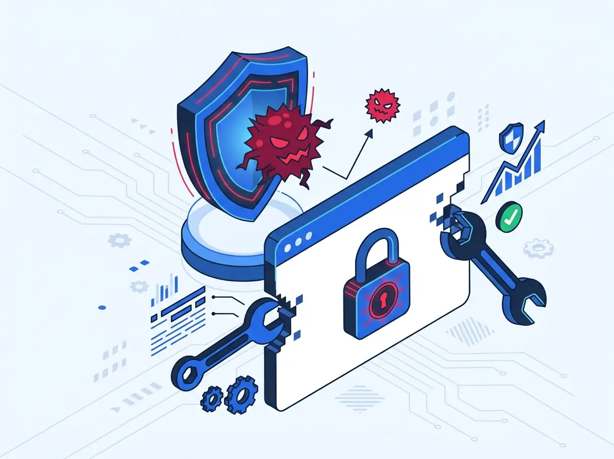 Hacked site recovery illustration