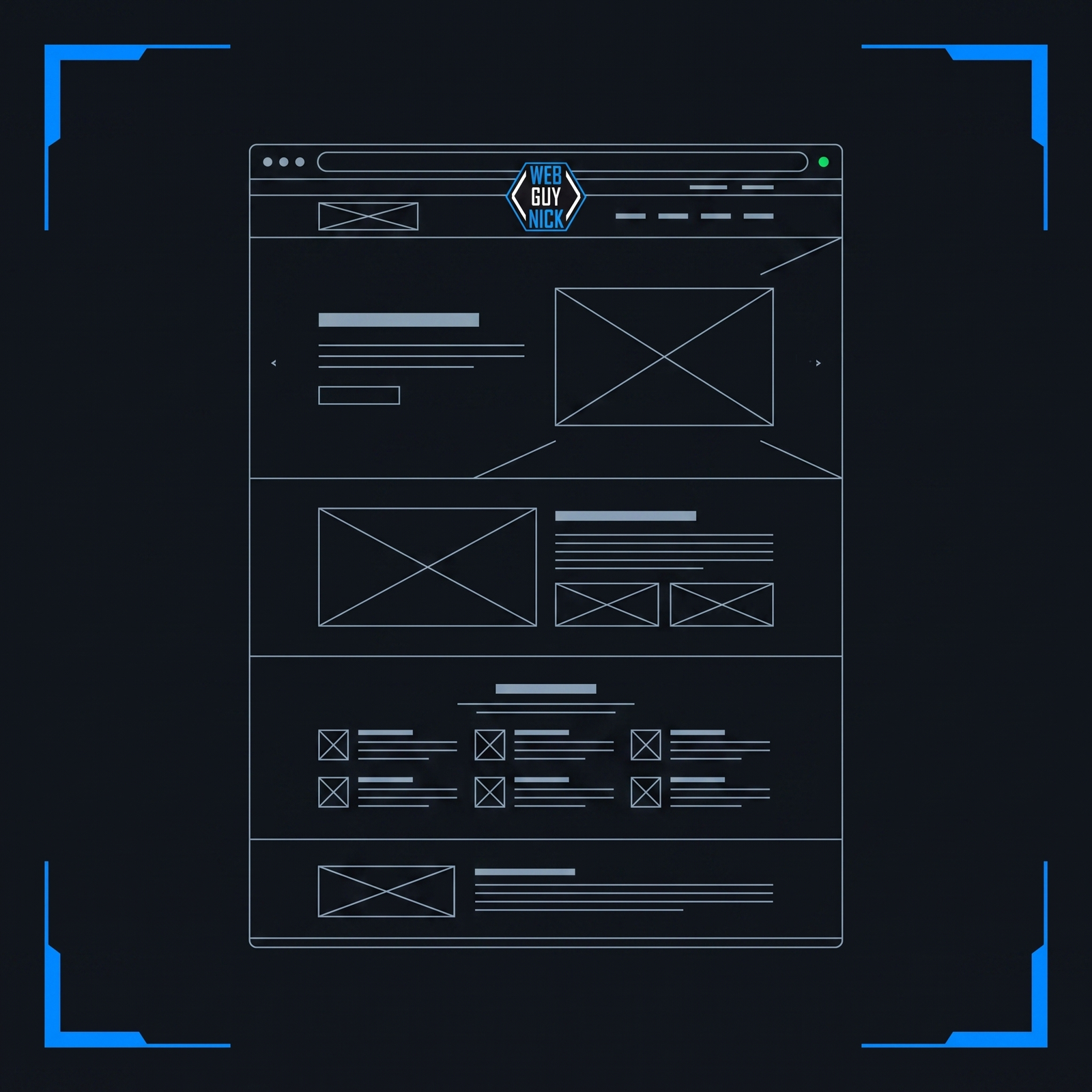 Custom WordPress Design illustration