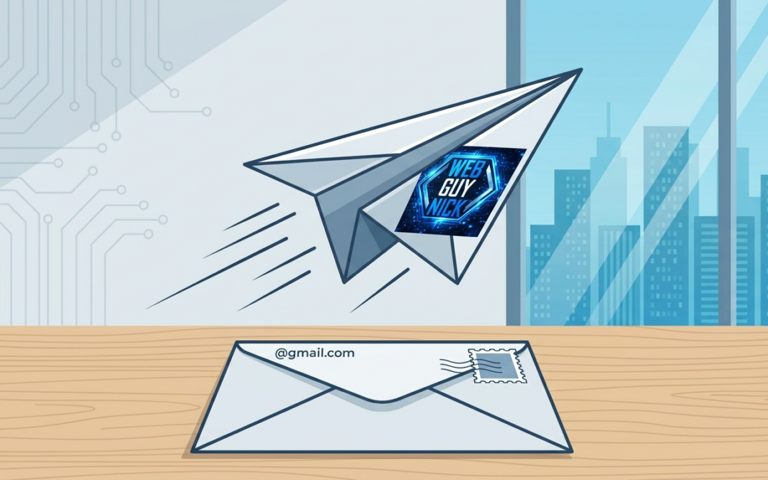 Email On Your Own Domain: Why Your @gmail.com Address Is Costing You Clients