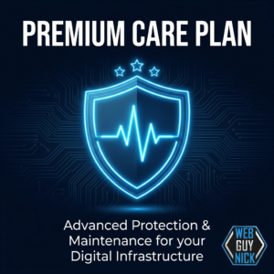 Premium Care Plan - Web Guy Nick