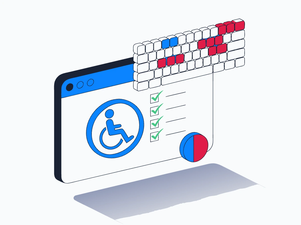 Website accessibility compliance service icon