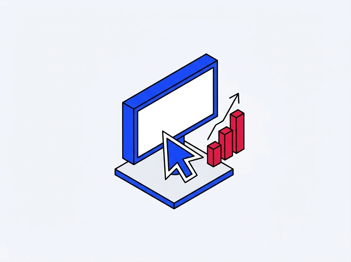 AI ad management service icon for Google and Facebook campaigns