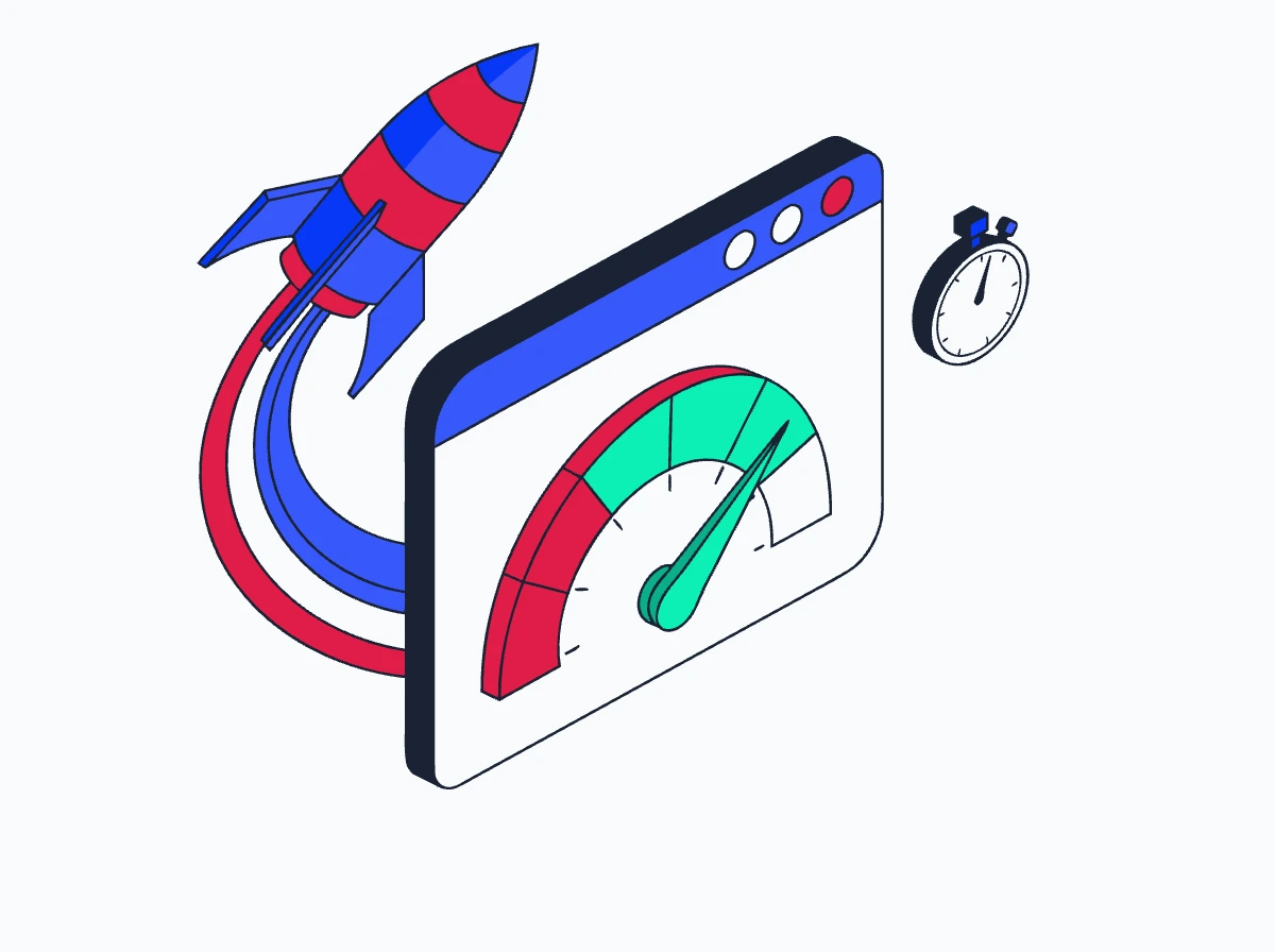 Site speed optimization service icon